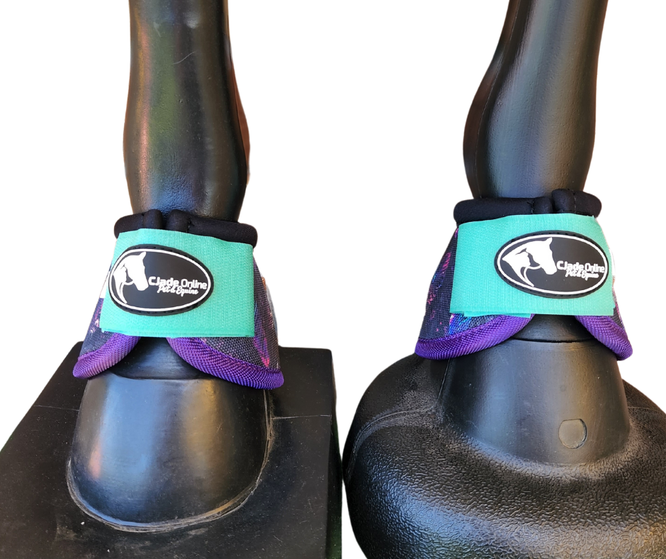 LIMITED EDITION Feather Galaxy Ballistic Bell Boots
