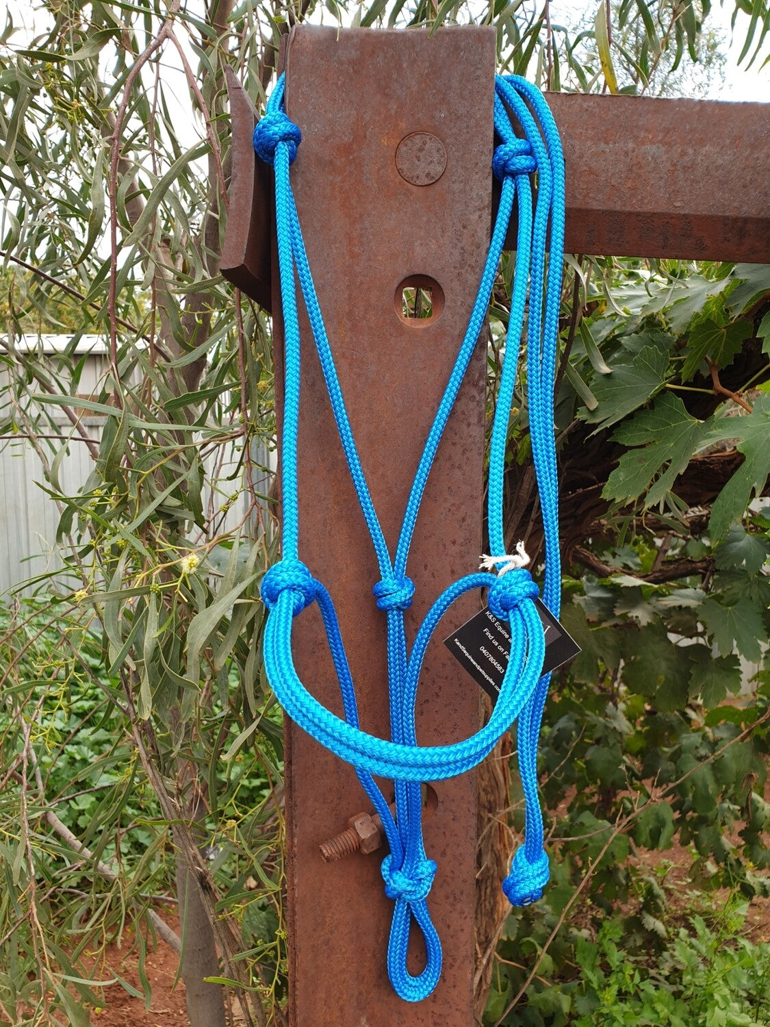 Rope Halter - Blue.