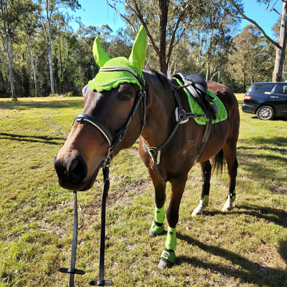 Lime Ballistic No-Turn Bell Boots